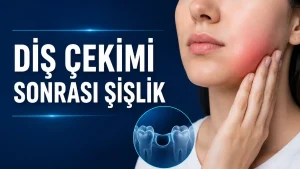 diş çekiminden sonra yanakta oluşan şişlik ve iyileşme süreci